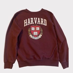 harvard sweatshirt